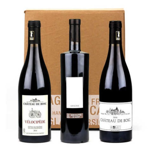 Ch¢teau de Bosc 3 Wines without sulfites Box