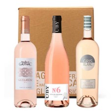 3 pink wines from South-West of France box