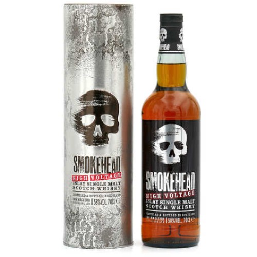 Smokehead high voltage - Islay Single Malt Whiskey Peated - 58°
