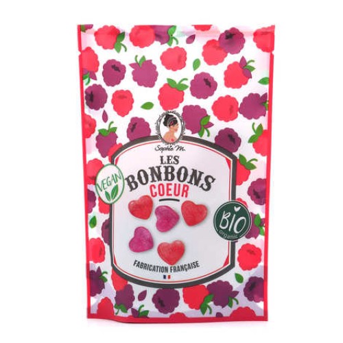 Heart Candy - organic, vegan, lactose-free and gluten-free (80g packet)