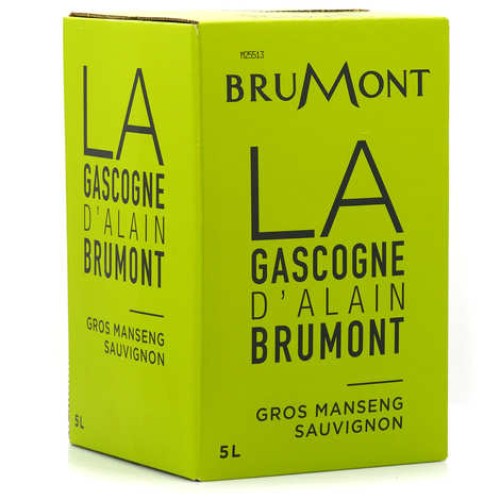 PGI C´tes de Gascogne White Wine in 5L Bag in Box