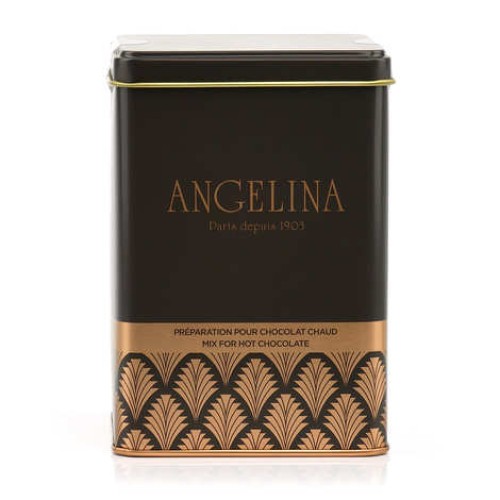 Preparation for hot chocolate in metal tin - Angelina Paris