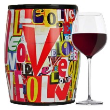 Puech Haut Le Benjamin Red Wine in a Bib'Art - Thierry Spada