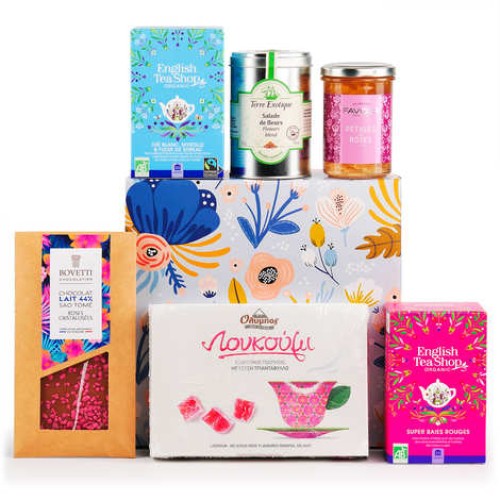 Flowers and flavours gift box