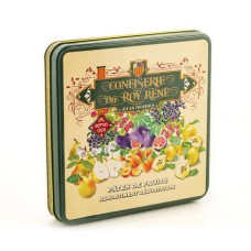 Assortment of small fruit jellies Le Roy Rene - Metal box