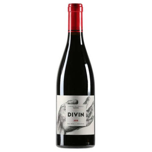Divin Croisille - AOC Cahors 100% Malbec - organic red wine without added sulphites