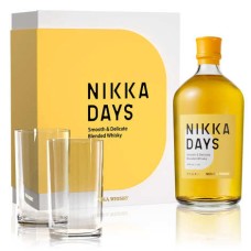 Nikka Days Whisky Gift Box With 2 Glasses