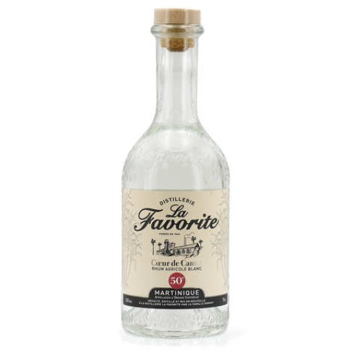 La Favorite CÅ“ur de Canne - White Rum from Martinique - 50%