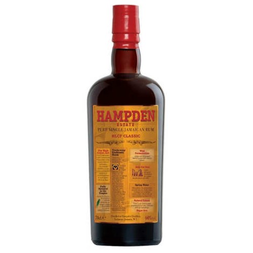 Jamaica Hampden Rum - Classic Overproof HLCF 60%.