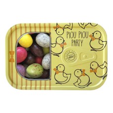 Piou Piou Party - Assorted eggs in a sardine can (140g tin)