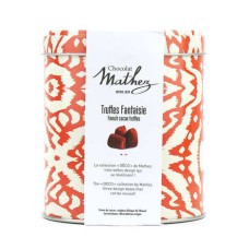 Fancy truffles with nougat chips