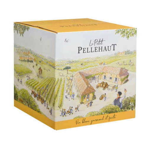 Le Petit Pellehaut - BIB of sweet white wine IGP C´tes de Gascogne