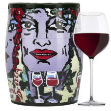 Puech Haut Le Benjamin in a Bib Art Red Wine - Lia Shvelidze