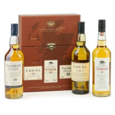 Whisky Single Malt Collector Coastal Gift Box 3x20cl (Caol Ila, Talisker, Clynelish)