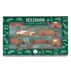 Chocolate oldschool vehicles box (100g box)