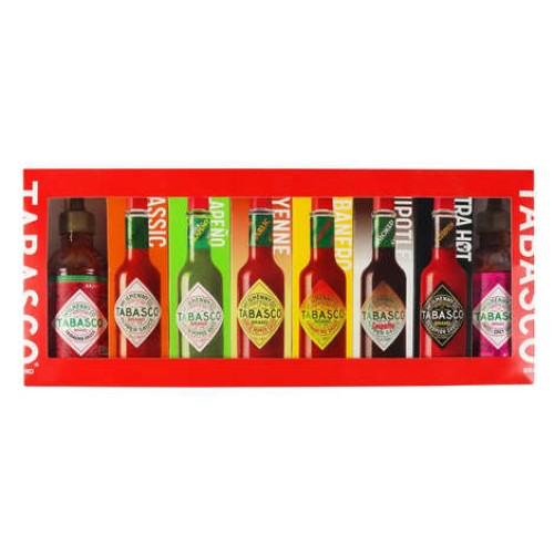 Tabasco Family of Flavors box - 8 flavors x 148ml