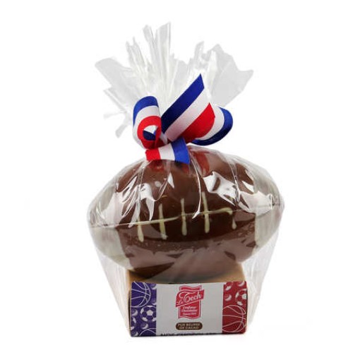 Chocolate rugby ball