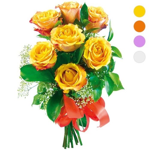 Flowers - 7 roses (Small)