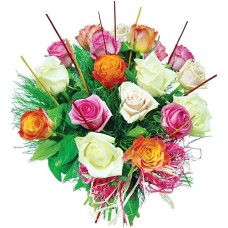 18 colourful roses (Small)