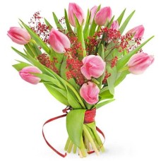 Bouquet of 11 tulips for Women's Day