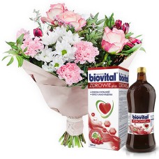 Pastel Bouquet with biovital