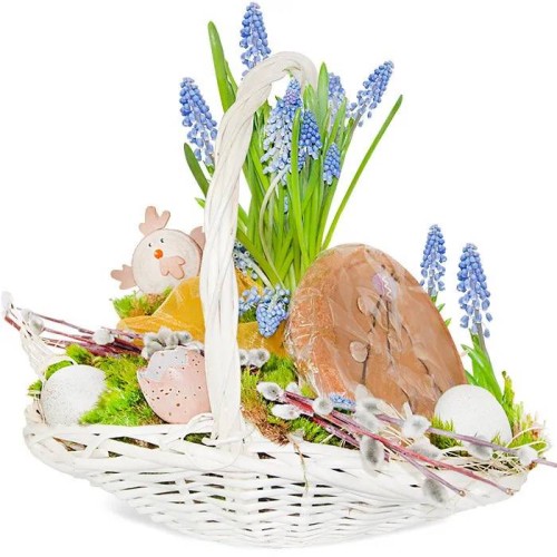 Daffodils and Easter Cake
