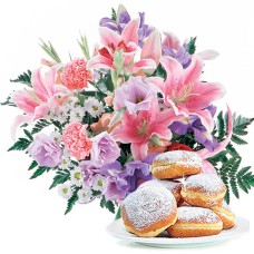 Bouquet with donuts (Small)