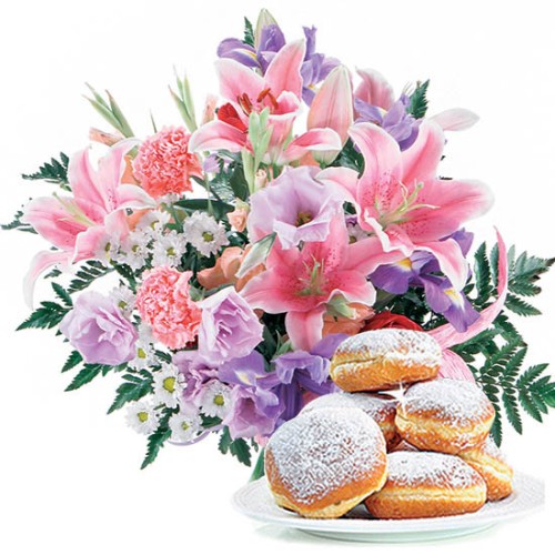 Bouquet with donuts (Small)