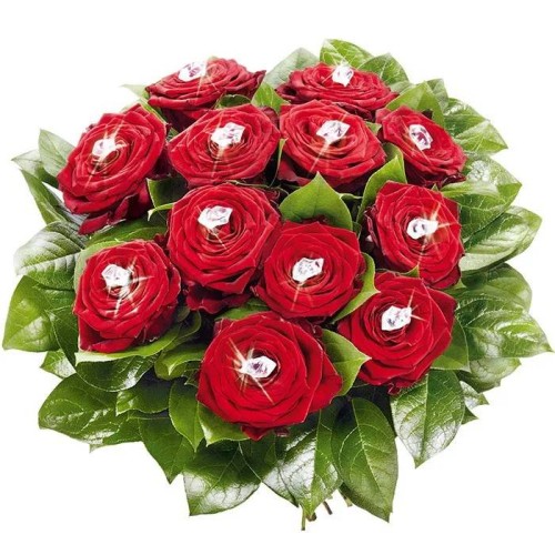 Crystal shine flowers (Small)
