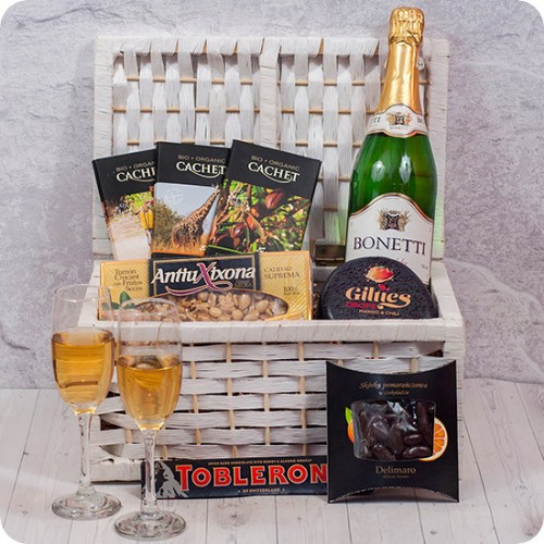 New Year's Eve basket