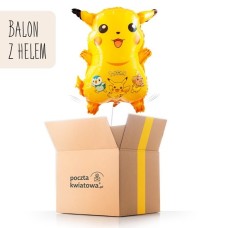 Pikachu - a balloon with helium