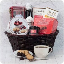 Autumn evening basket