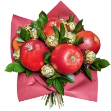 Bouquet of red apples