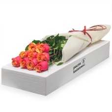 9 tea roses