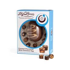Caramel Milk Chocolate Egg, 9 Chocolates, 330g