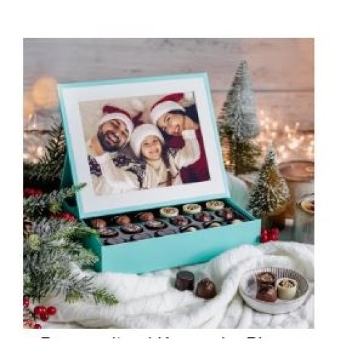 Personalised Keepsake Photo Box, 60 Chocolates