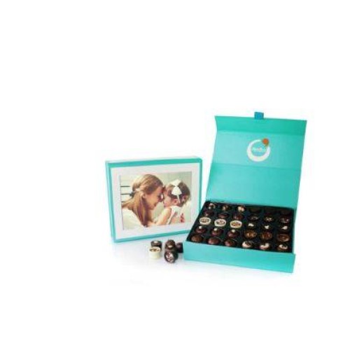 Personalised Keepsake Photo Box, 60 Chocolates