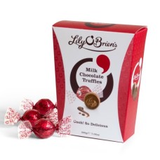 Milk Chocolate Truffles, 17 Chocolates, 200g.