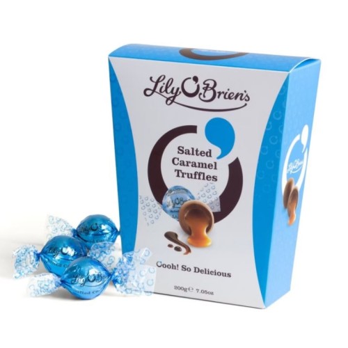 Salted Caramel Truffles, 16 Chocolates, 200g.
