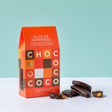 Candied Orange Segments in Dark Chocolate