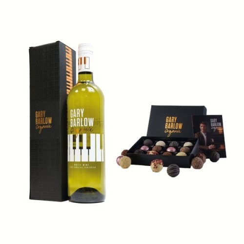 Gary Barlow White Wine & Chocolate Truffle Gift Set
