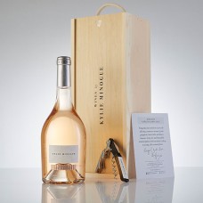A Kylie Minogue Ctes de Provence Ros in a Limited Edition Wooden Gift Box