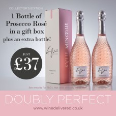 A Kylie Minogue Prosecco RosÃ© Collectors Bundle
