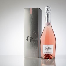 Kylie Minogue 0% Sparkling Rose in a gift box