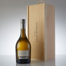 A Kylie Minogue Chardonnay in a Wooden Gift Box