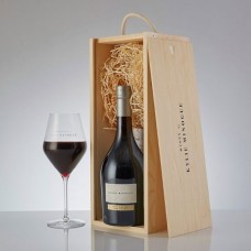 A Kylie Minogue Pinot Noir in a Wooden Gift Box
