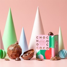 Milk Chocolate Bauble with Dorset Sea Salt Caramel Gems