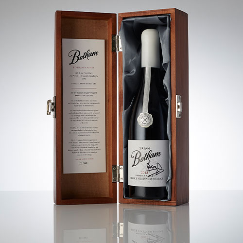 Sir Ian Botham Cabernet Sauvignon personally signed in commemorative box of only 149