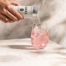 Jukes The Sparkling Rose, No. 8 Alcohol-Free, Box of 4 Cans