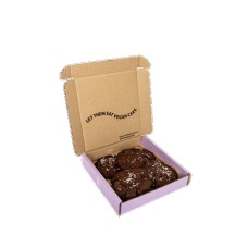 Salted Double Chocolate Chip Brookies